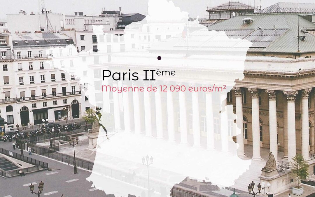 Prix de l'immobilier ville par ville: Paris 2ème à 12 090 euros